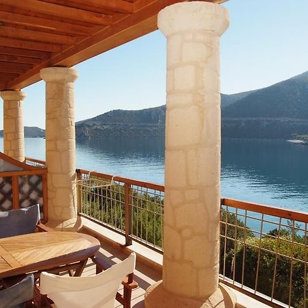 Secret Arcadia Bay - Maisonette Breathtaking Sea & Mountain View-Just On The Beach Agios Andreas  Exterior foto