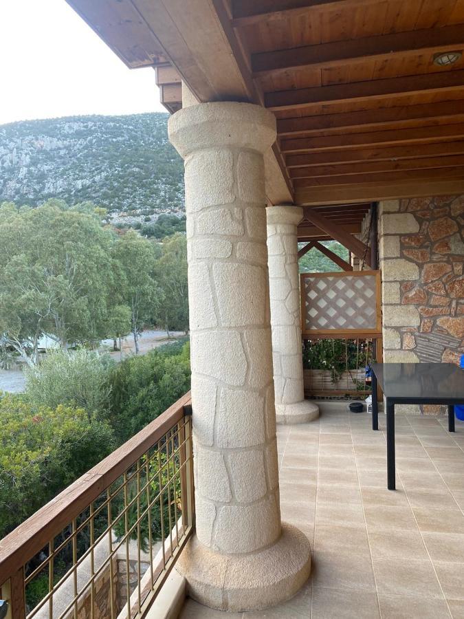 Secret Arcadia Bay - Maisonette Breathtaking Sea & Mountain View-Just On The Beach Agios Andreas  Exterior foto