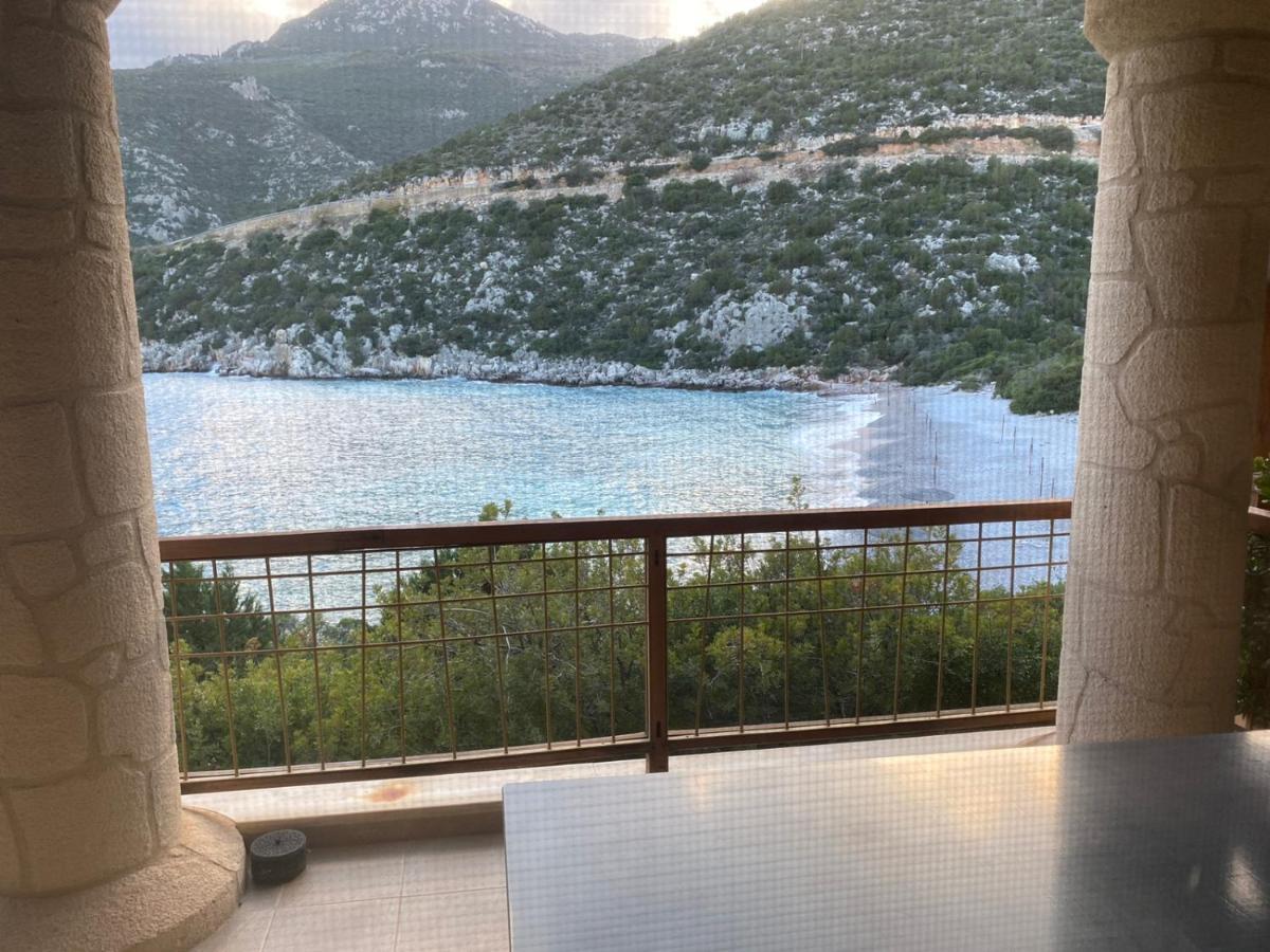 Secret Arcadia Bay - Maisonette Breathtaking Sea & Mountain View-Just On The Beach Agios Andreas  Exterior foto