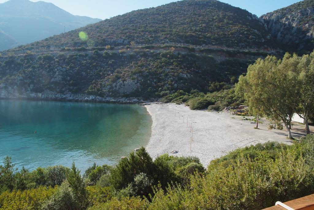 Secret Arcadia Bay - Maisonette Breathtaking Sea & Mountain View-Just On The Beach Agios Andreas  Exterior foto